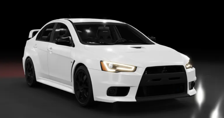 Mitsubishi Evo X Roblox vehicle model